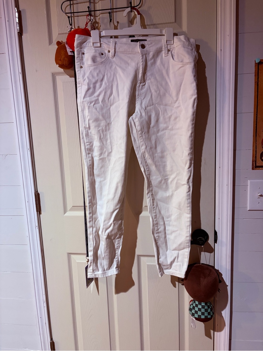 RACHEL Rachel Roy White Skinny Jeans